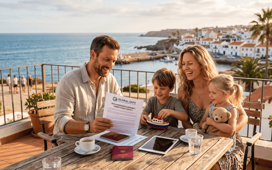 Familie und Kinder im Ausland versichern