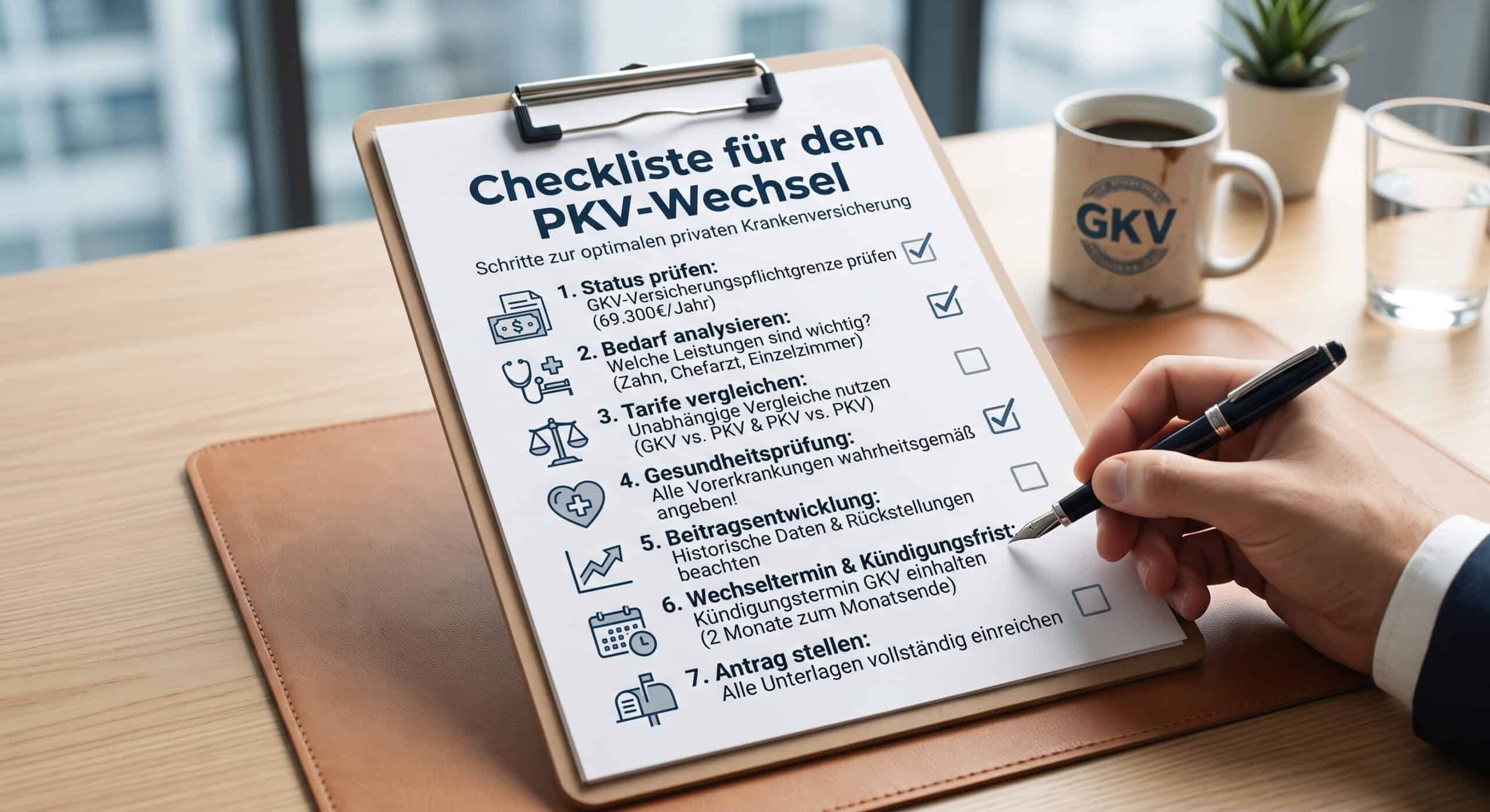 Checkliste für den Vergleich internationaler Krankenversicherungen