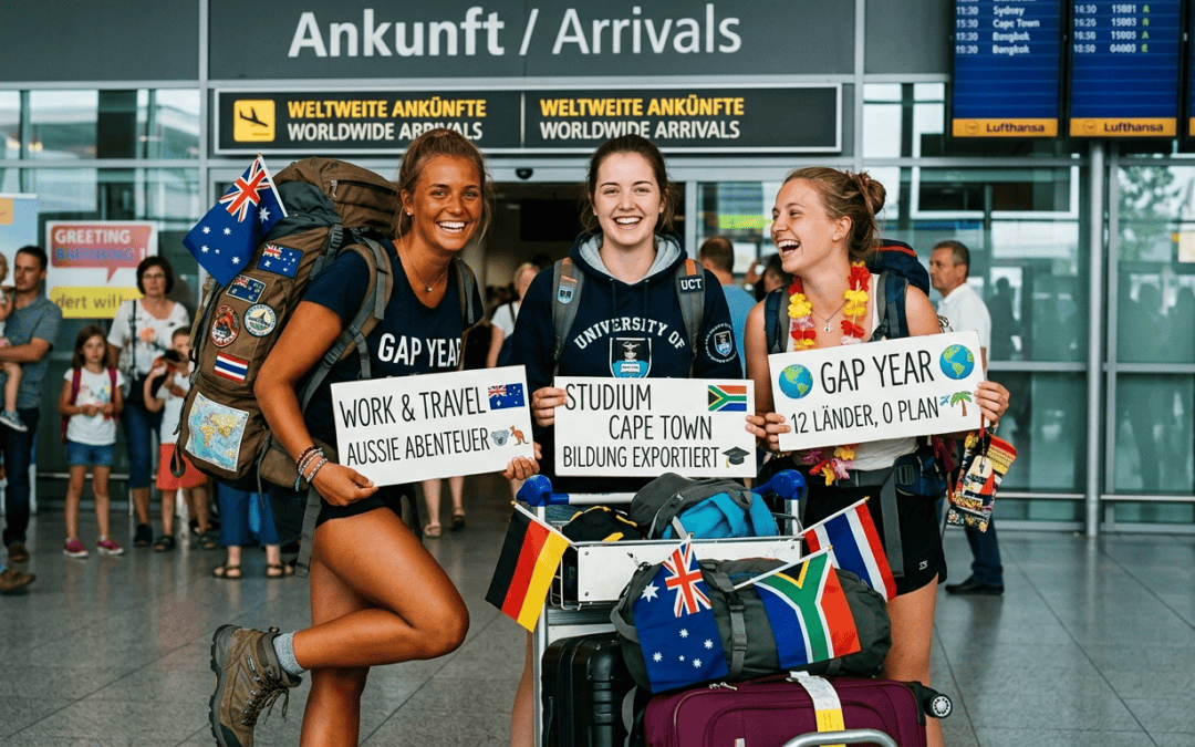 Work & Travel, Auslandsstudium und Gap Year